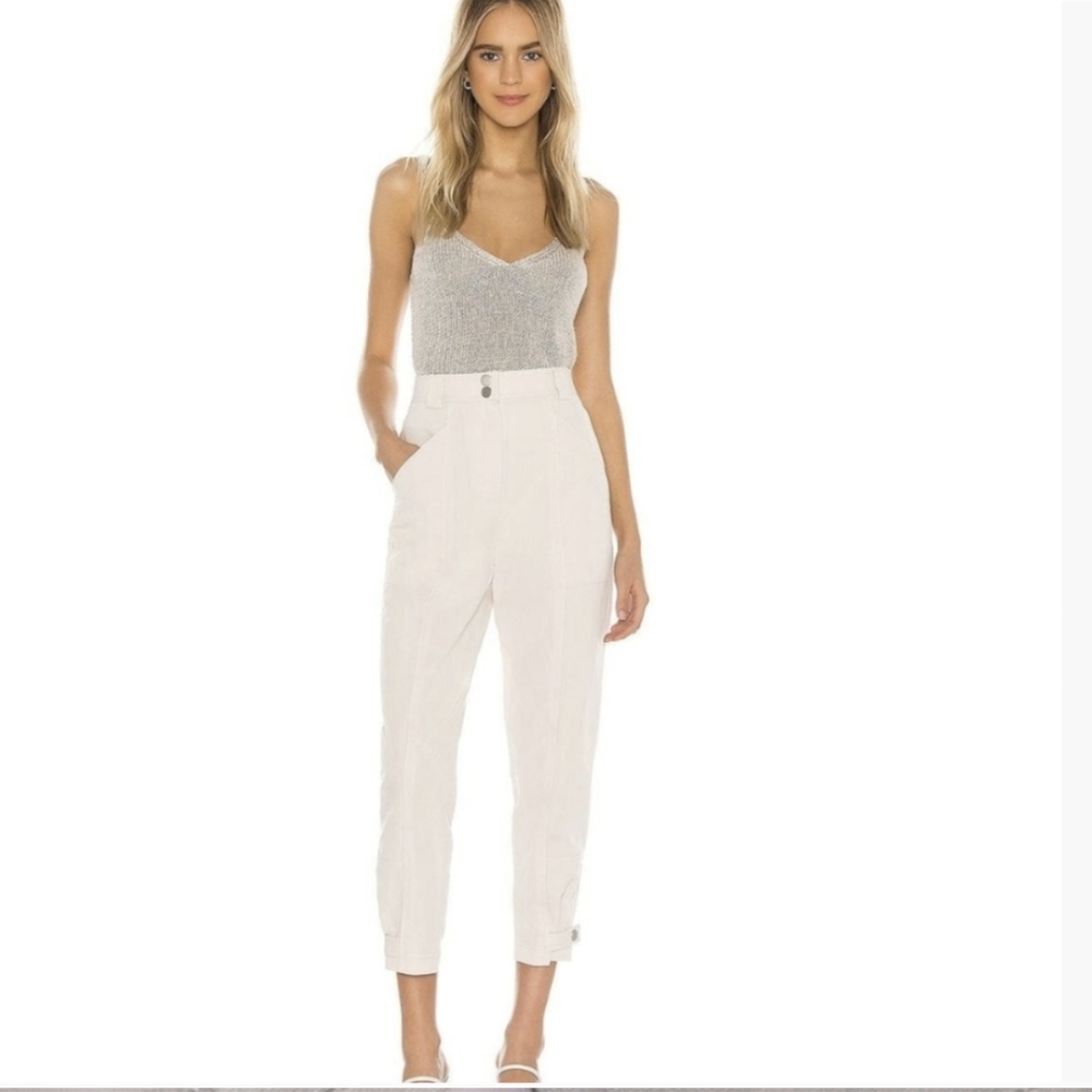 NWT Rebecca Taylor Textured Cotton Pants - Picture 2 of 12